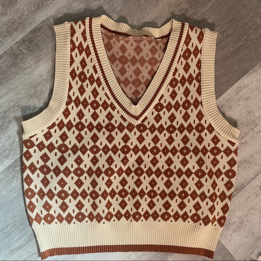 Vintage sweater vest